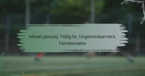 Adnan Januzaj: Tidlig liv, Ungdomskarriere, Familiestøtte